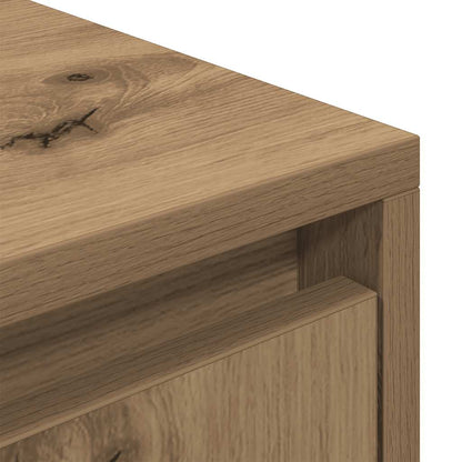 vidaXL TV Cabinet Artisan Oak 188.5x41x50 cm Engineered Wood