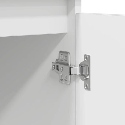 vidaXL Sideboard with Drawers White 100.5x35x76 cm Engineered Wood