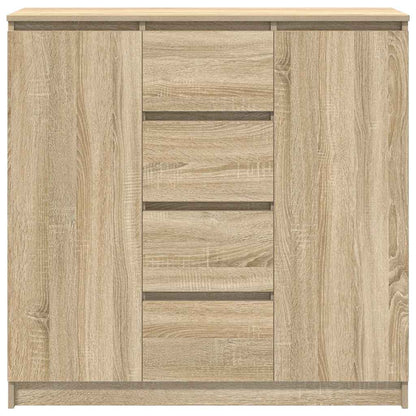 vidaXL Sideboard with Drawers Sonoma Oak 100.5x35x98.5 cm
