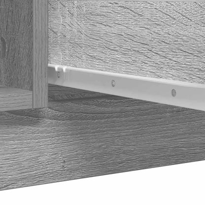 vidaXL Sideboard with Drawers Grey Sonoma 100.5x35x98.5 cm