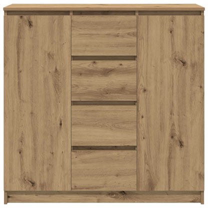 vidaXL Sideboard with Drawers Artisan Oak 100.5x35x98.5 cm Engineered Wood