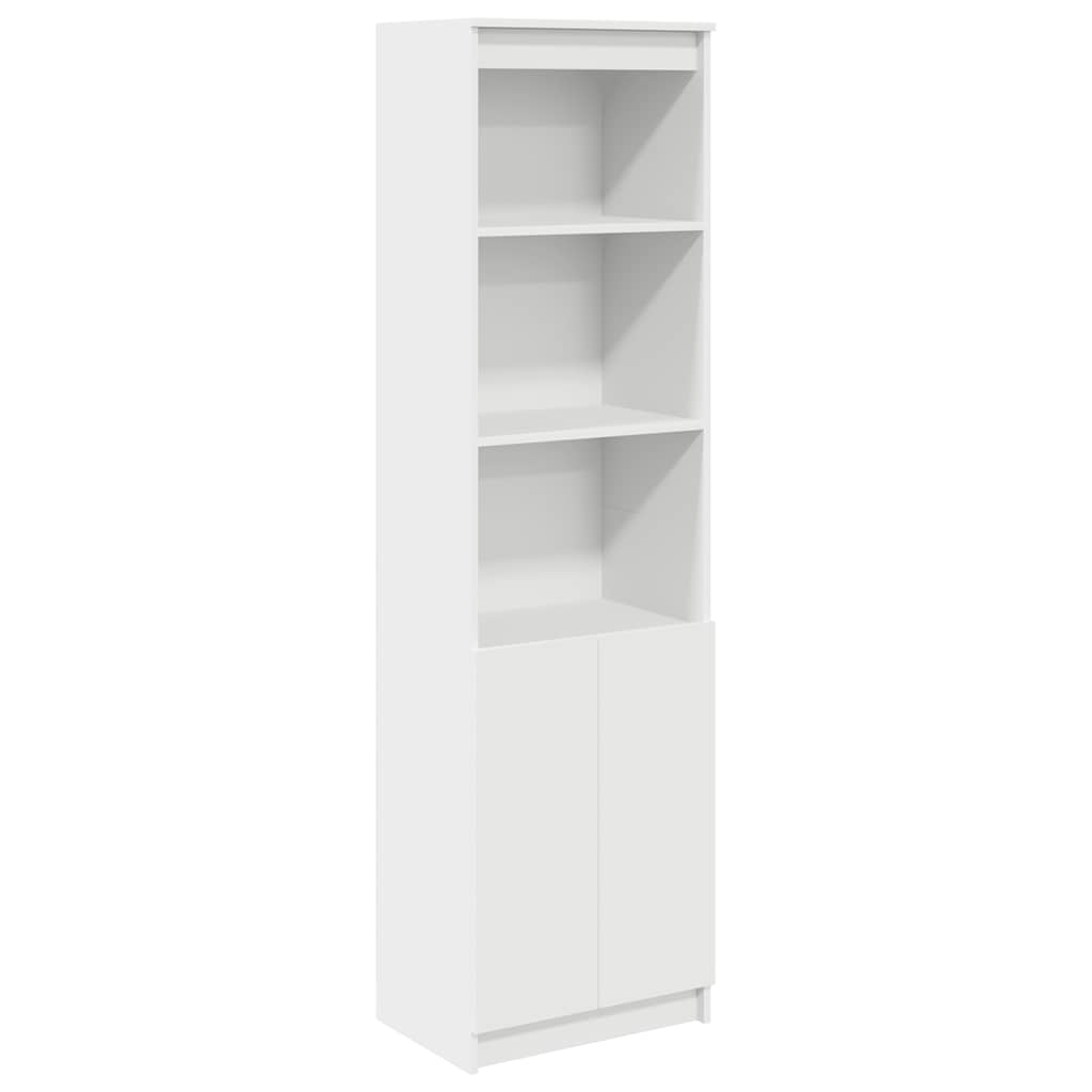 vidaXL Highboard White 50x35x180 cm Engineered Wood