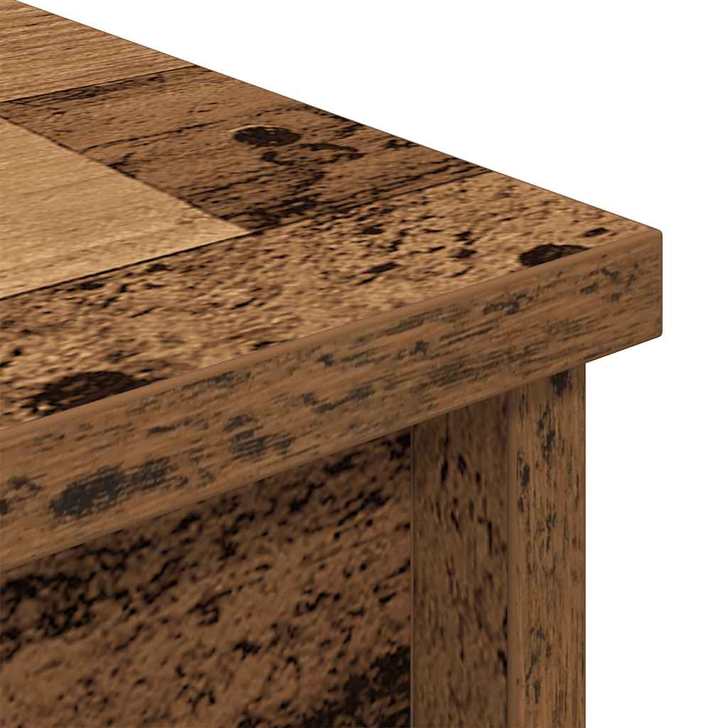 vidaXL Highboard Old Wood 50x35x180 cm Engineered Wood