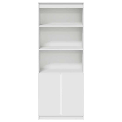 vidaXL Highboard White 70x35x180 cm Engineered Wood