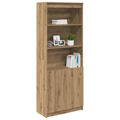 vidaXL Highboard Artisan Oak 70x35x180 cm Engineered Wood