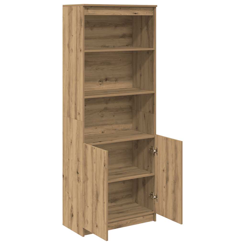 vidaXL Highboard Artisan Oak 70x35x180 cm Engineered Wood