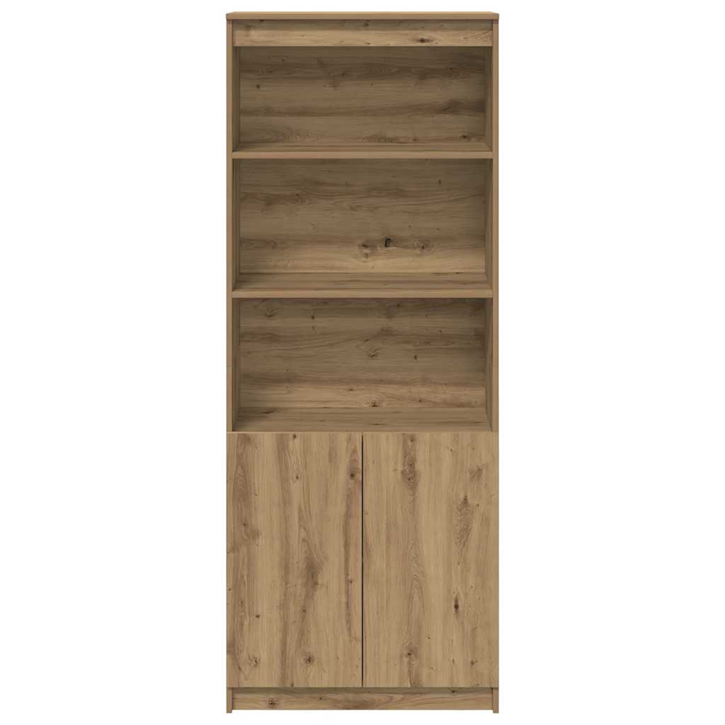 vidaXL Highboard Artisan Oak 70x35x180 cm Engineered Wood