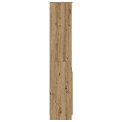 vidaXL Highboard Artisan Oak 70x35x180 cm Engineered Wood