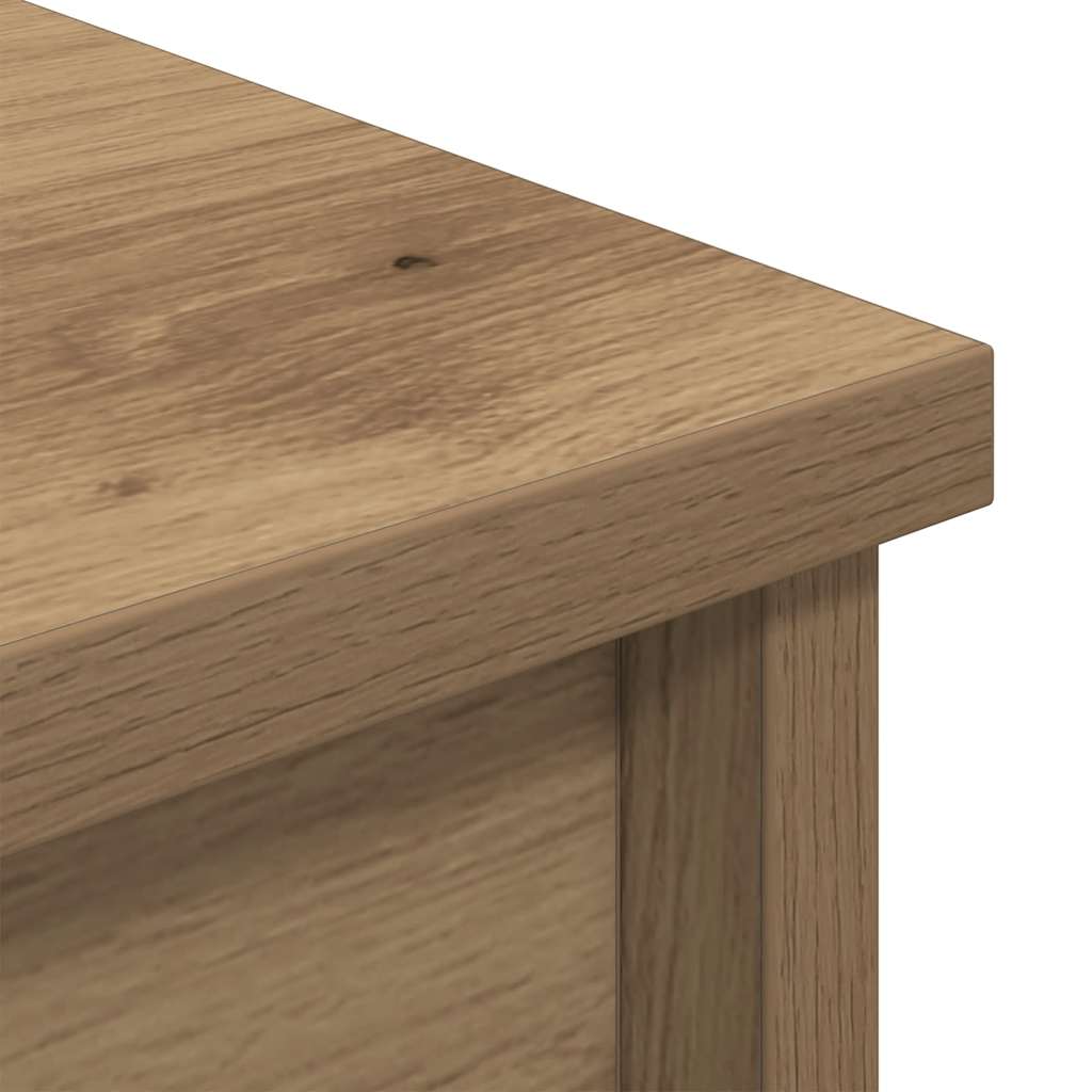 vidaXL Highboard Artisan Oak 70x35x180 cm Engineered Wood