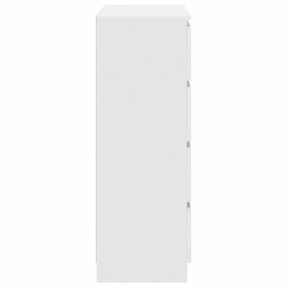 vidaXL Sideboard White 80x35x99 cm Engineered Wood