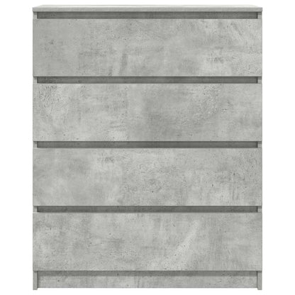 vidaXL Sideboard Concrete Grey 80x35x99 cm Engineered Wood