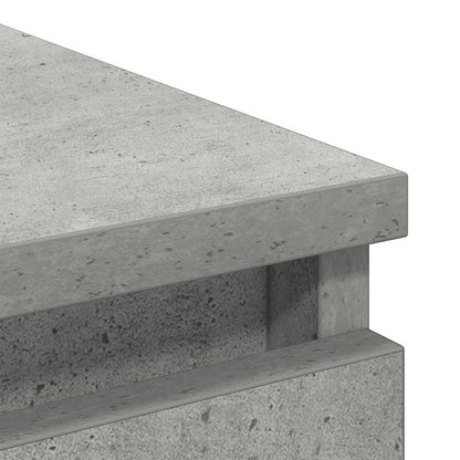 vidaXL Sideboard Concrete Grey 80x35x99 cm Engineered Wood