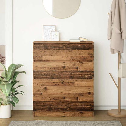 vidaXL Sideboard Old Wood 80x35x99 cm Engineered Wood