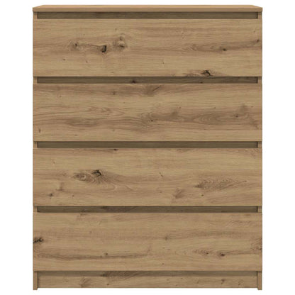 vidaXL Sideboard Artisan Oak 80x35x99 cm Engineered Wood