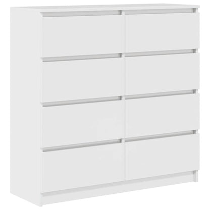 vidaXL Sideboard White 100x35x99 cm Engineered Wood