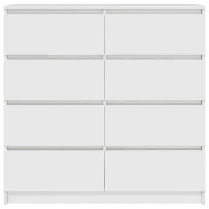 vidaXL Sideboard White 100x35x99 cm Engineered Wood