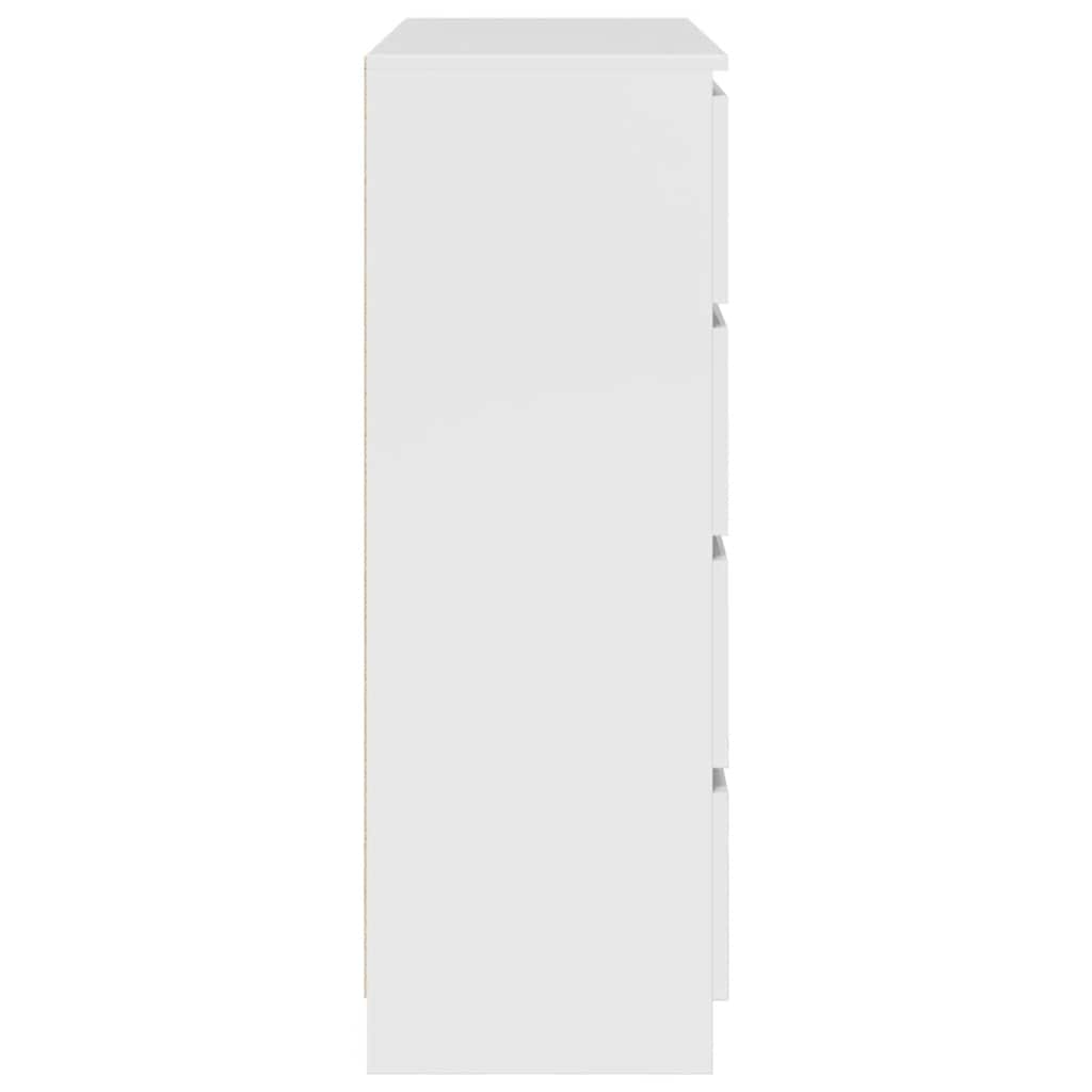vidaXL Sideboard White 100x35x99 cm Engineered Wood