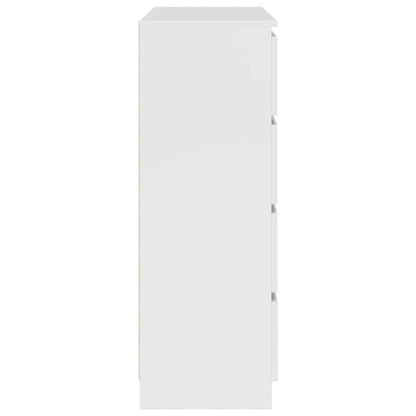 vidaXL Sideboard White 100x35x99 cm Engineered Wood
