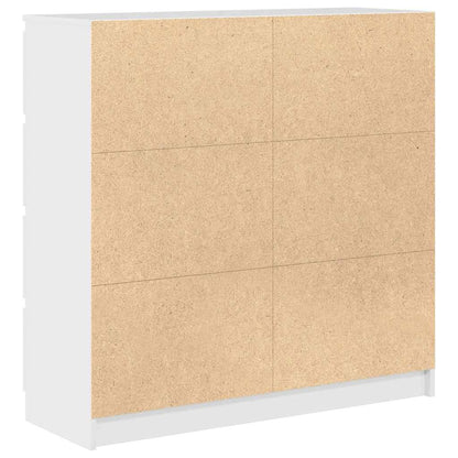 vidaXL Sideboard White 100x35x99 cm Engineered Wood