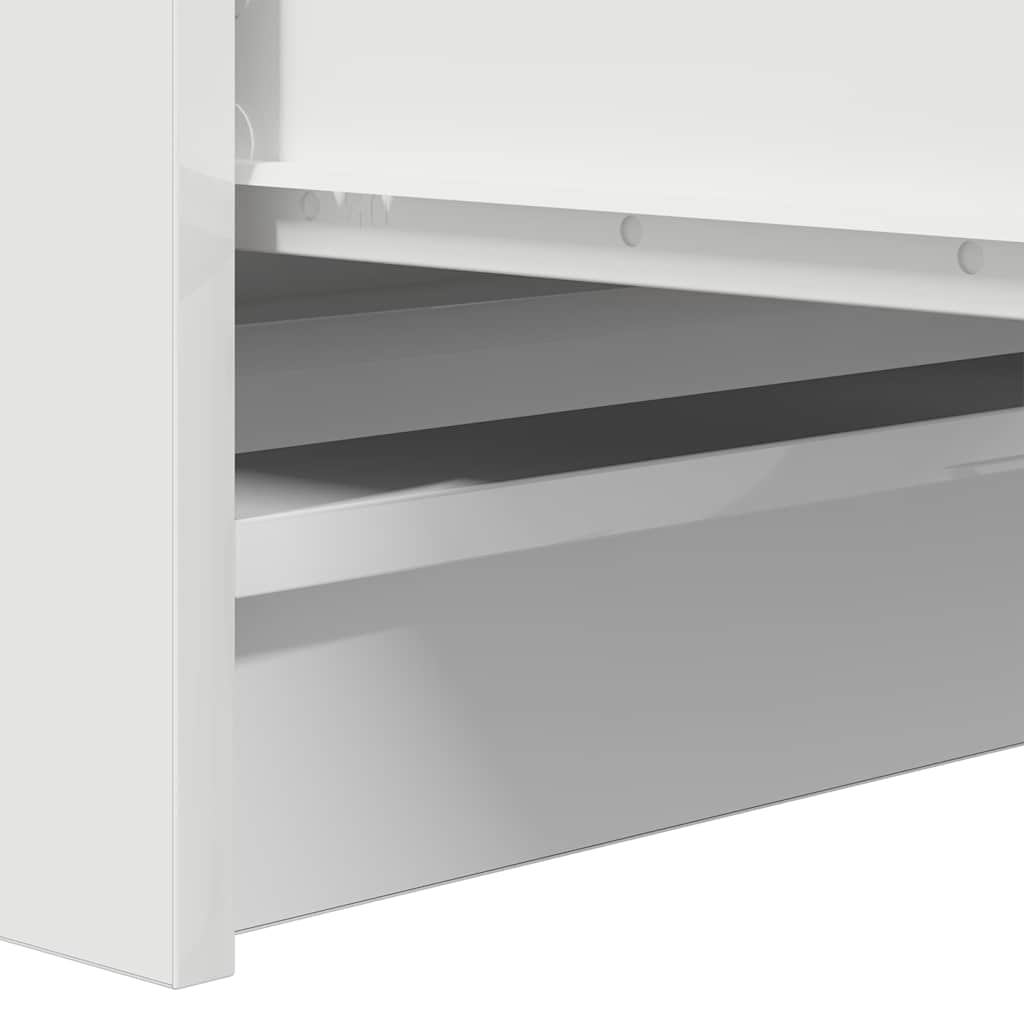 vidaXL Sideboard White 100x35x99 cm Engineered Wood