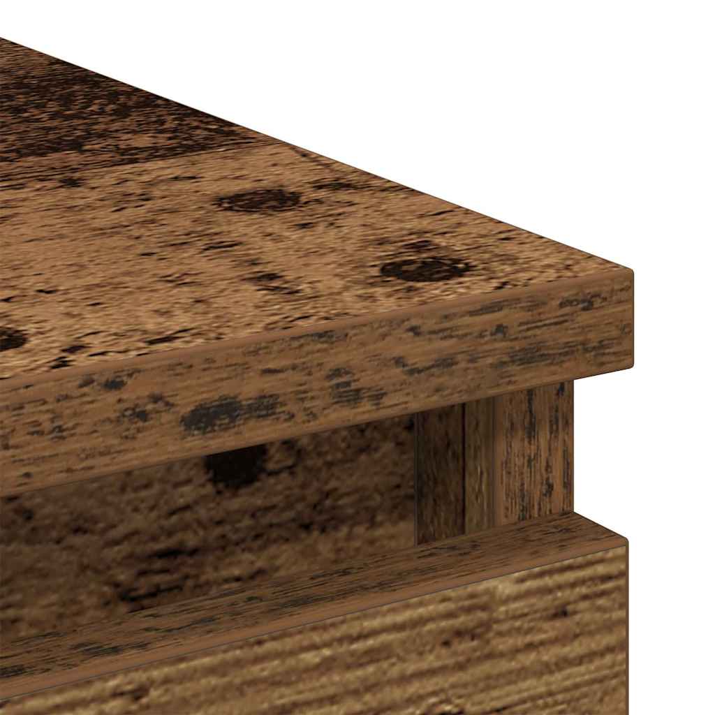 vidaXL Sideboard Old Wood 100x35x99 cm Engineered Wood