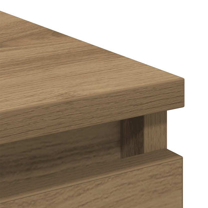 vidaXL Sideboard Artisan Oak 100x35x99 cm Engineered Wood