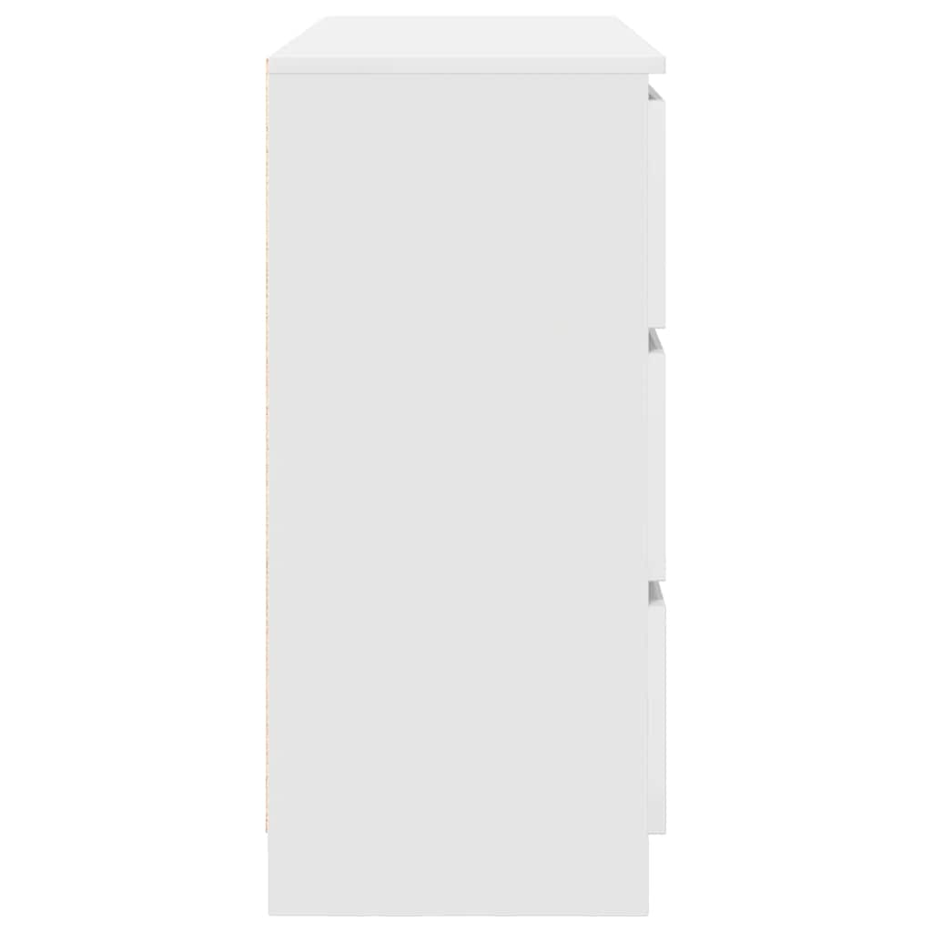 vidaXL Sideboard White 100x35x76 cm Engineered Wood