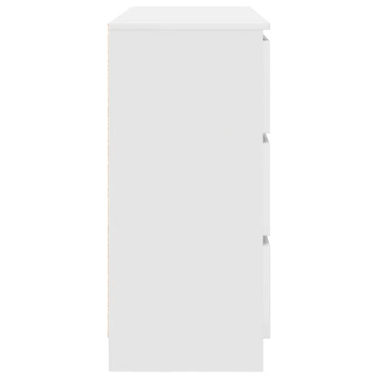 vidaXL Sideboard White 100x35x76 cm Engineered Wood