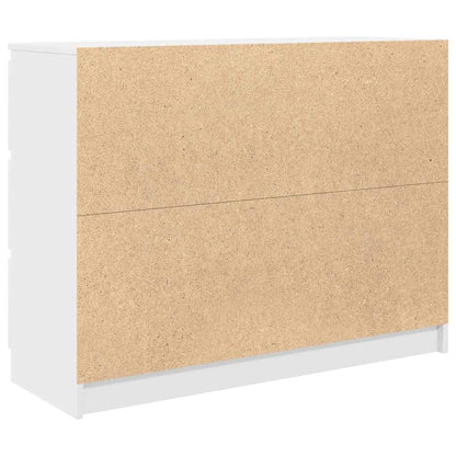 vidaXL Sideboard White 100x35x76 cm Engineered Wood