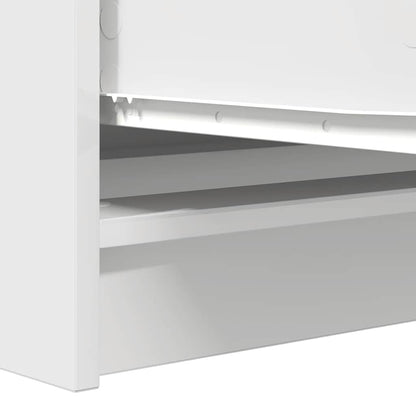 vidaXL Sideboard White 100x35x76 cm Engineered Wood