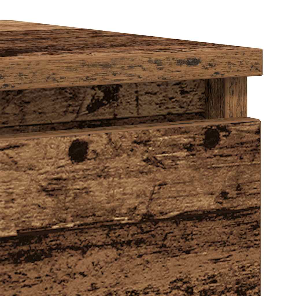 vidaXL Sideboard Old Wood 100x35x76 cm Engineered Wood