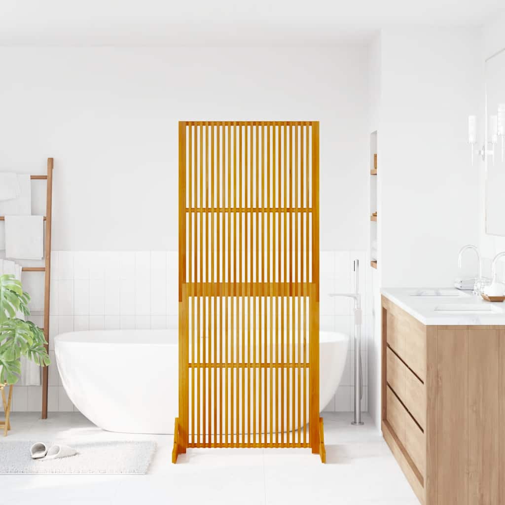 vidaXL Privacy Screen Indoor/Outdoor 180.5 cm Solid Acacia Wood