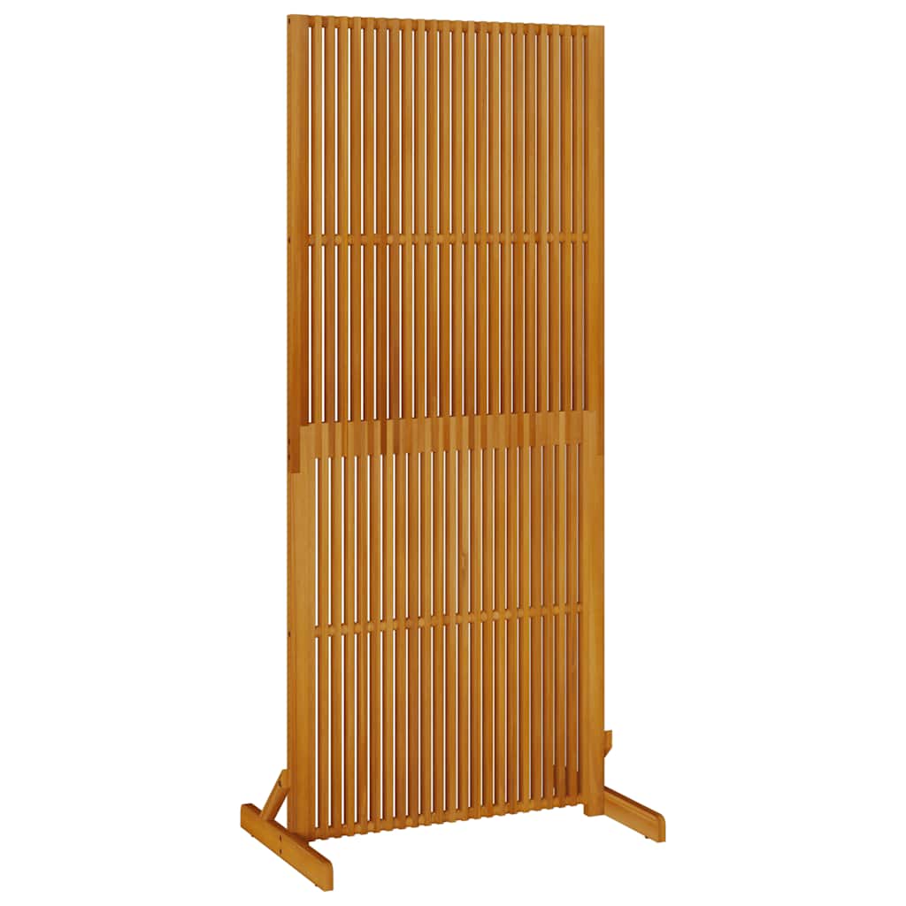 vidaXL Privacy Screen Indoor/Outdoor 180.5 cm Solid Acacia Wood