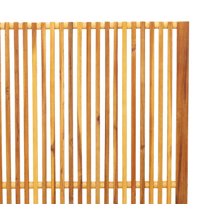 vidaXL Privacy Screen Indoor/Outdoor 180.5 cm Solid Acacia Wood