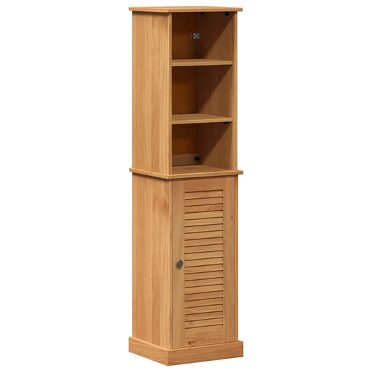 vidaXL Bathroom Furniture Set VIGO 2 pcs Brown and Honey Brown