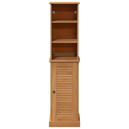 vidaXL Bathroom Furniture Set VIGO 2 pcs Brown and Honey Brown