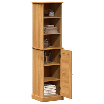 vidaXL Bathroom Furniture Set VIGO 2 pcs Brown and Honey Brown