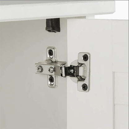 vidaXL Bathroom Furniture Set VIGO 2 pcs White and Antique White