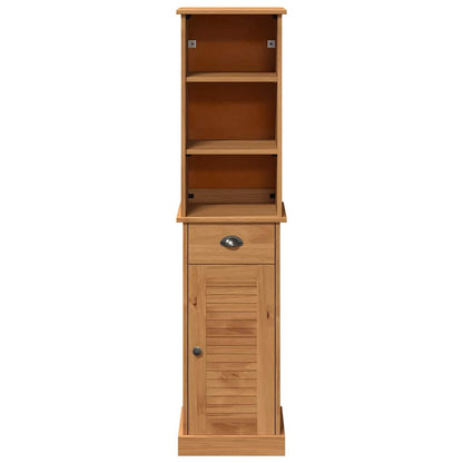 vidaXL Bathroom Furniture Set VIGO 2 pcs Brown and Honey Brown