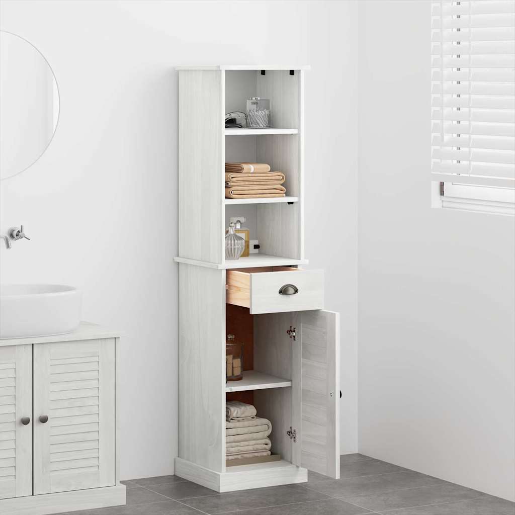 vidaXL Bathroom Furniture Set VIGO 2 pcs White and Antique White