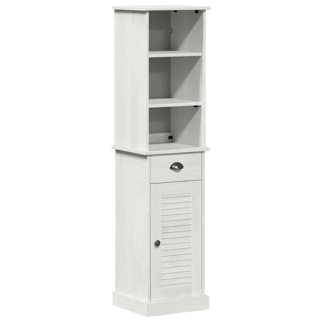 vidaXL Bathroom Furniture Set VIGO 2 pcs White and Antique White