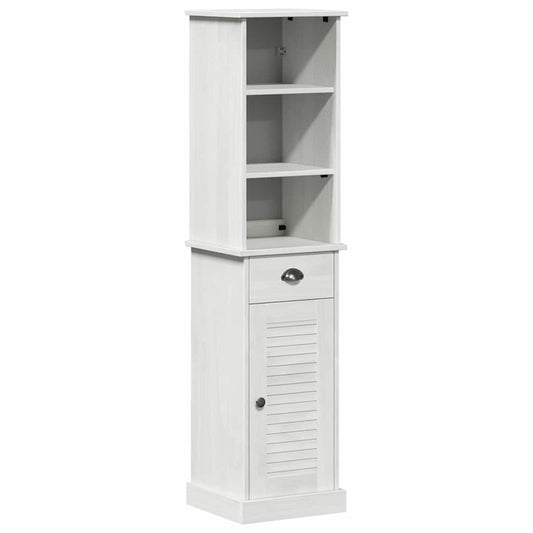 vidaXL Bathroom Furniture Set VIGO 2 pcs White and Antique White