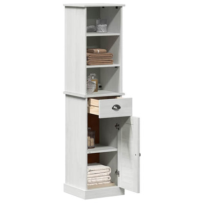 vidaXL Bathroom Furniture Set VIGO 2 pcs White and Antique White
