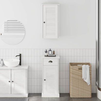 vidaXL Bathroom Cabinet with Drawer VIGO 2 pcs White and Antique White