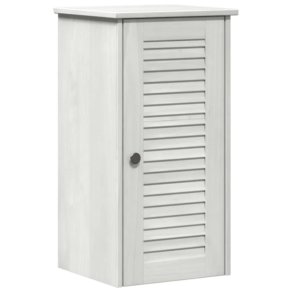 vidaXL Bathroom Cabinet with Drawer VIGO 2 pcs White and Antique White