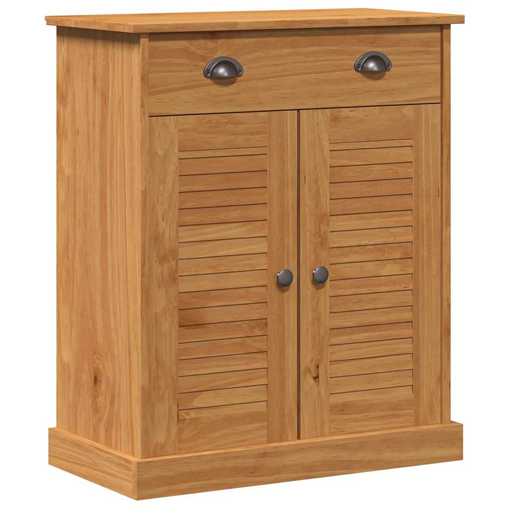 vidaXL Bathroom Furniture Set VIGO 2 pcs Brown and Honey Brown
