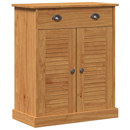 vidaXL Bathroom Furniture Set VIGO 2 pcs Brown and Honey Brown