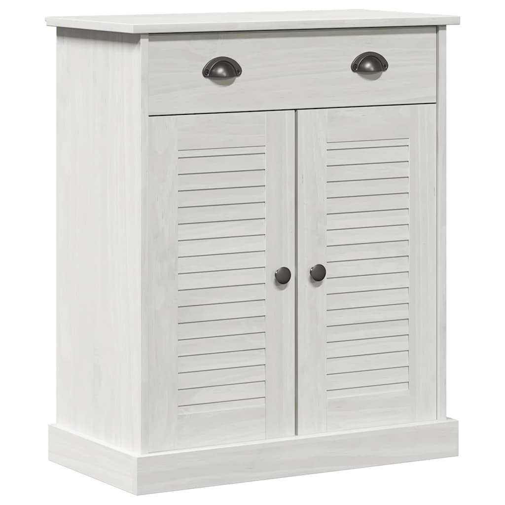 vidaXL Bathroom Furniture Set VIGO 2 pcs White and Antique White