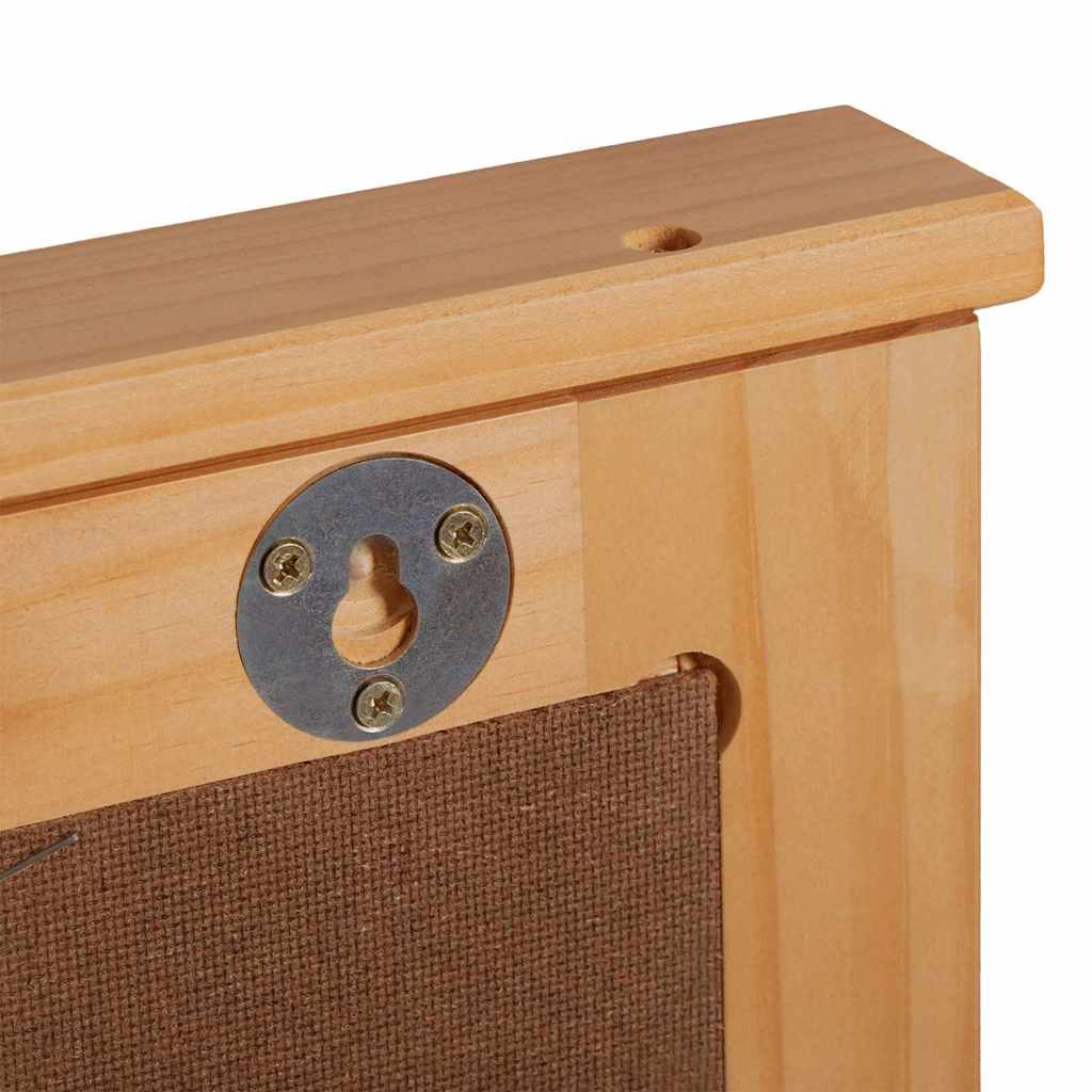 vidaXL Bathroom Furniture Set VIGO 3 pcs Honey Brown Solid Pine Wood