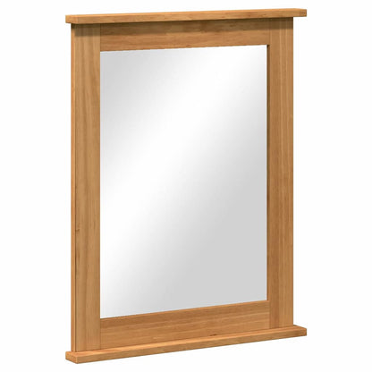 vidaXL Bathroom Furniture Set VIGO 3 pcs Honey Brown Solid Pine Wood